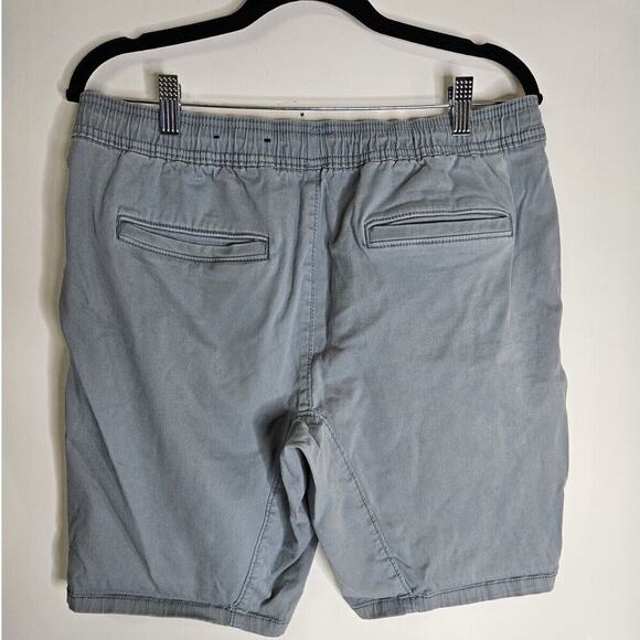 Hollister California Womens Epic Flex Jogger Short 9 Blue 3 Pocket Size L - Picture 2 of 7